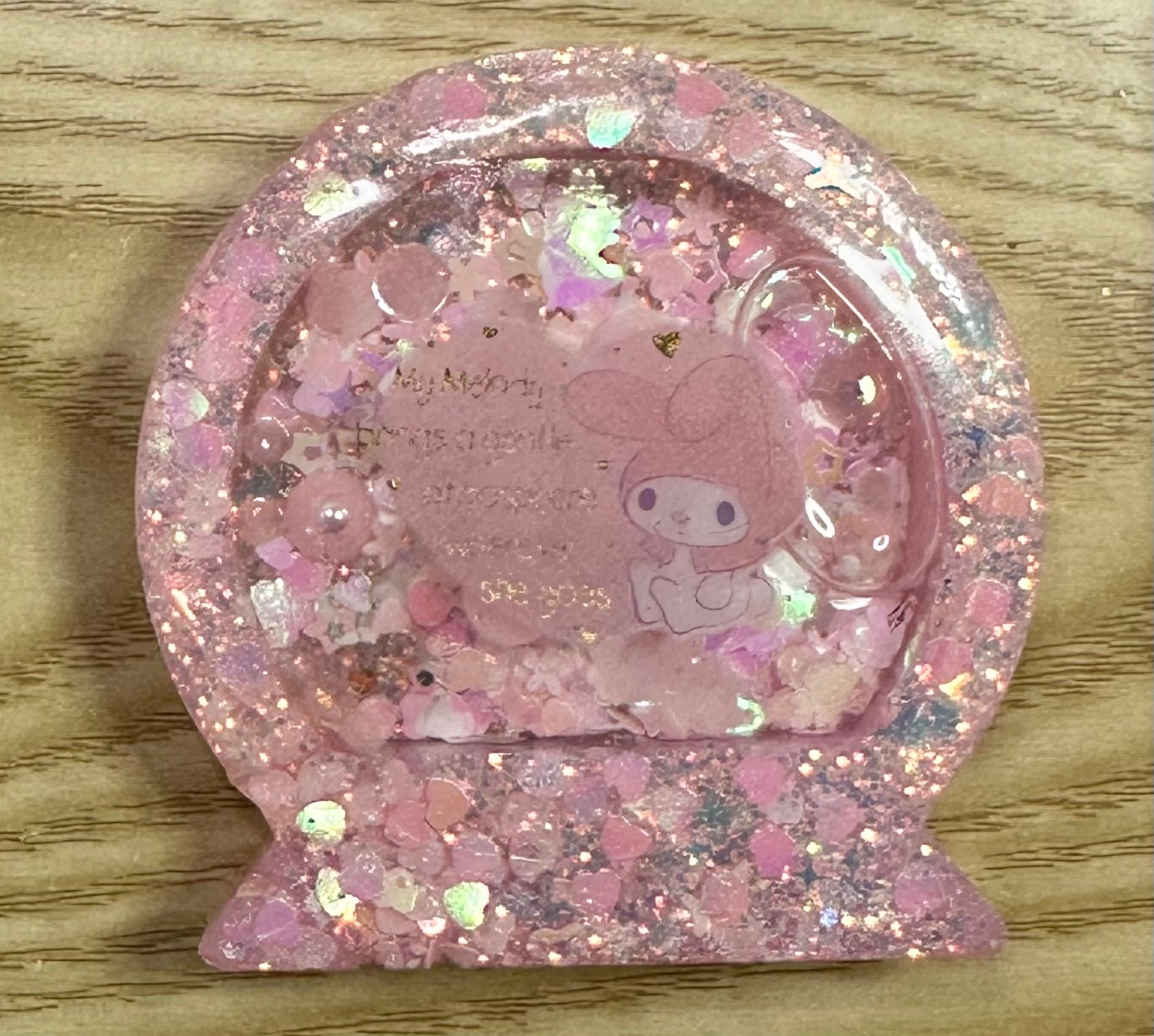 Snow Globe Liquid Shaker Magnet